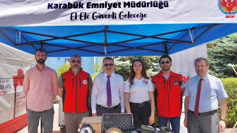 KBÜFEST’De “El Ele Güvenli Geleceğe” Standına Büyük İlgi