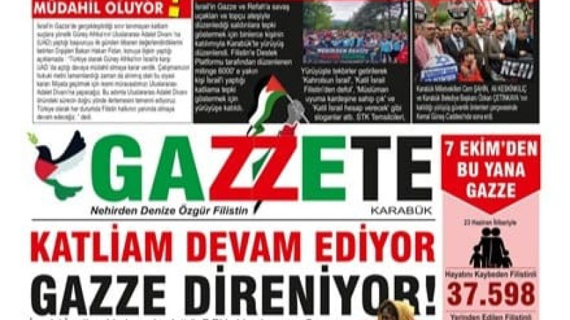 GAZZE DİRENİYOR !