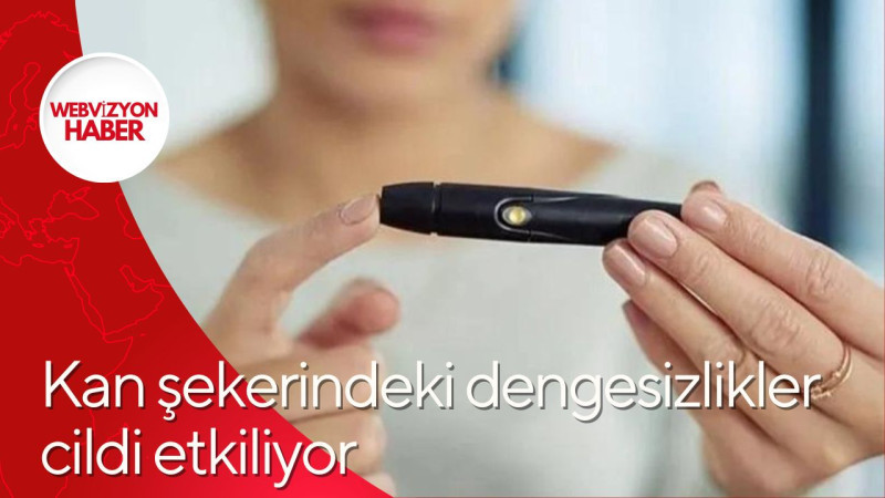 Kan şekerindeki dengesizlikler cildi etkiliyor