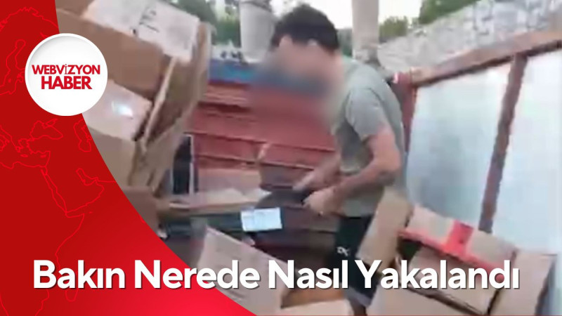 Bakın Nerede Nasıl Yakalandı