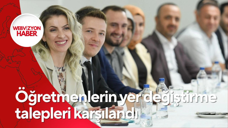 Öğretmenlerin yer değiştirme talepleri karşılandı