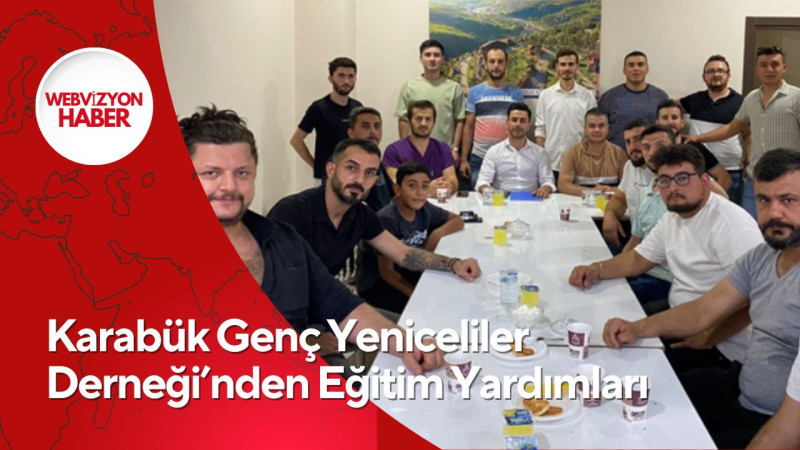 Karabük Genç Yeniceliler Derneği’nden Eğitim Yardımları