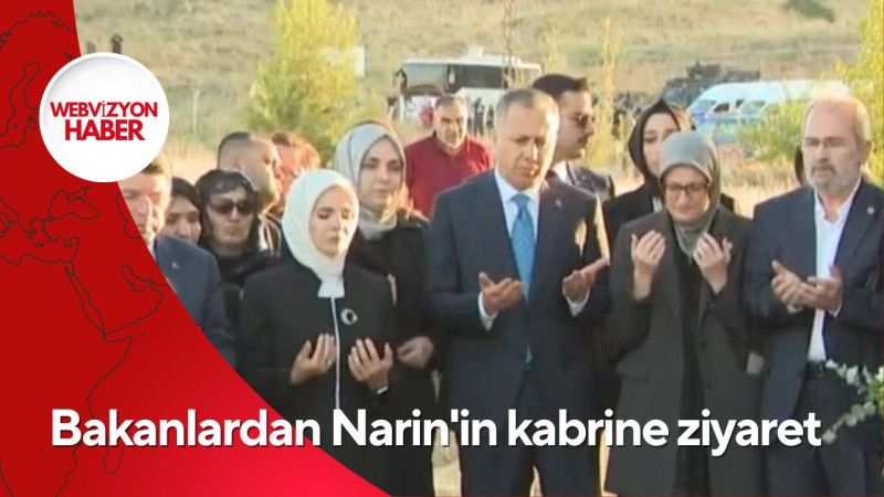 Bakanlardan Narin'in kabrine ziyaret