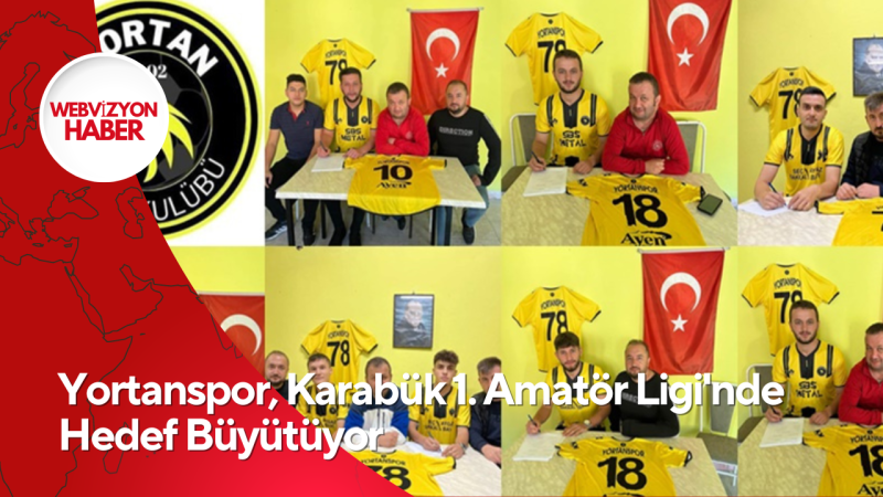 Yortanspor, Karabük 1. Amatör Ligi'nde Hedef Büyütüyor