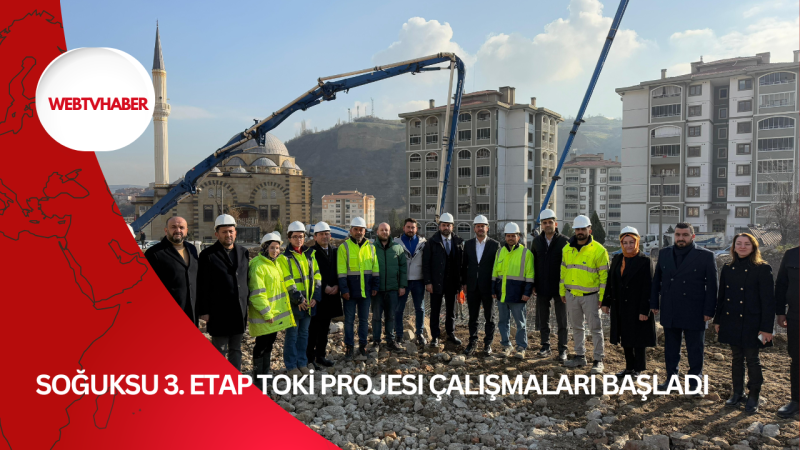 Soğuksu 3. Etap TOKİ Projesi çalışmaları başladı