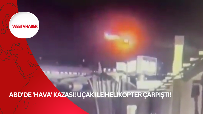 ABD'de 'hava' kazası! Uçak ile helikopter çarpıştı!