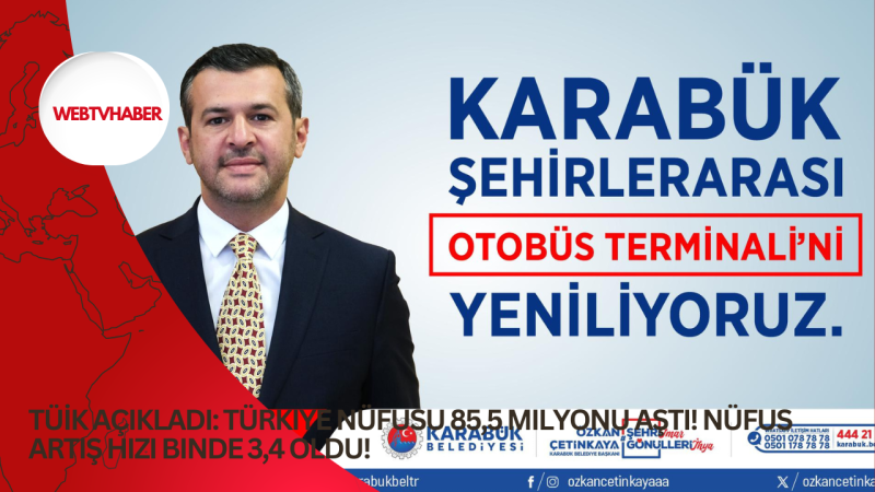 Karabük Şehirlerarası Otobüs Terminali Yenileniyor