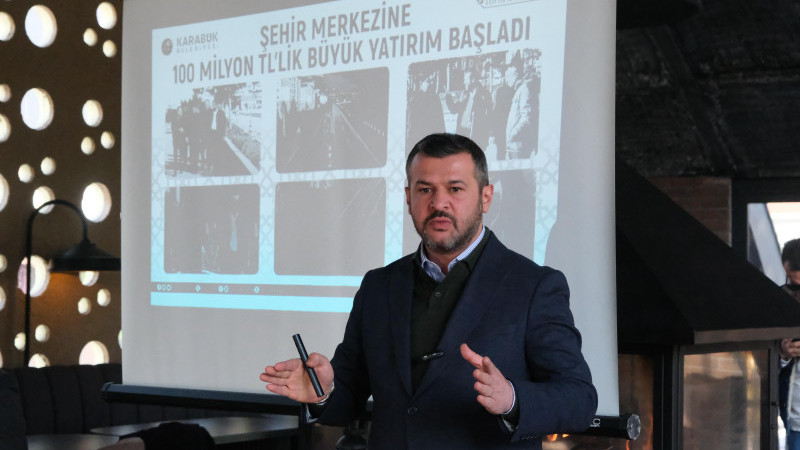 Karabük Belediye Başkanı Özkan Çetinkaya, Basın Mensuplarıyla Kahvaltıda Buluştu